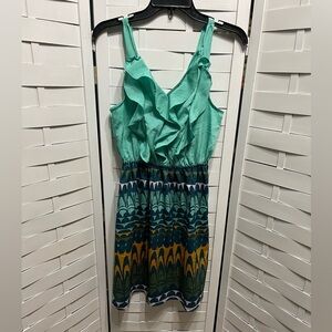 Mossimo MIDI Color Block Dress